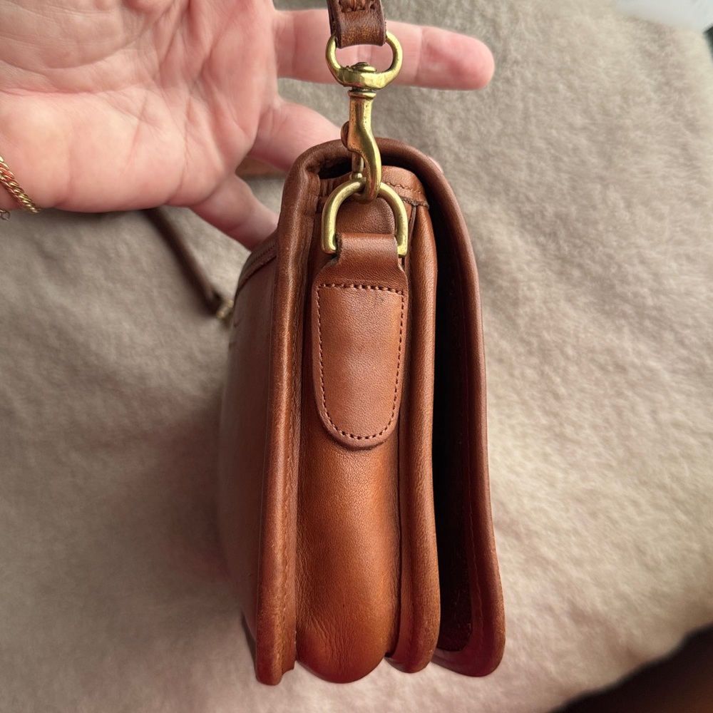 Vintage Coach Pocket Purse 9755 British Tan - Picture 5 of 15